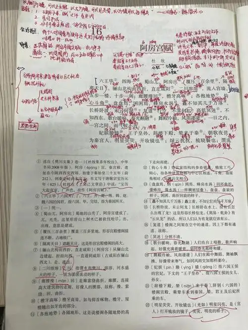 阿房宫赋高一语文必修下