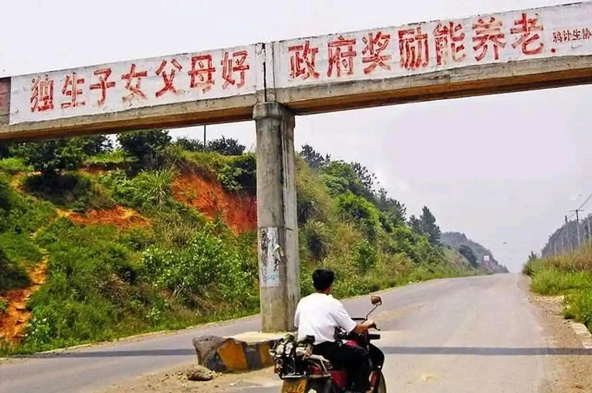 能忘记的标语,委员提议独生子女政府来养老  墙上到处刷的"独生子女好