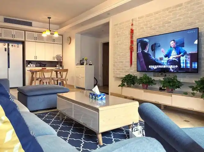 现代风瓷砖装修图片温馨客厅瓷砖装修效果图