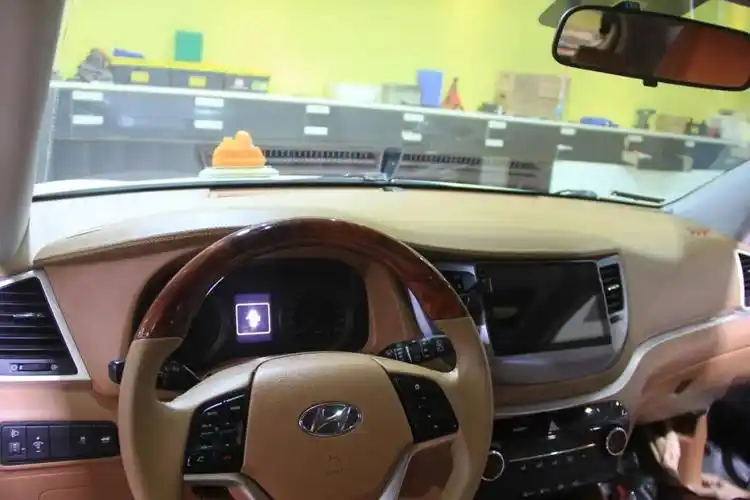 常德协力现代途胜内饰改装,爱车也能穿新衣服咯