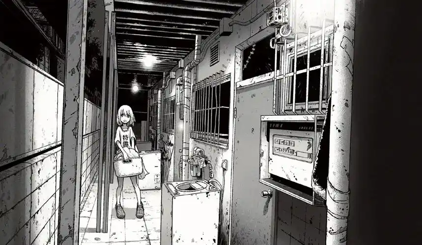 一组黑白漫画的场景(twi:omao51061954)_高清图集_新浪网