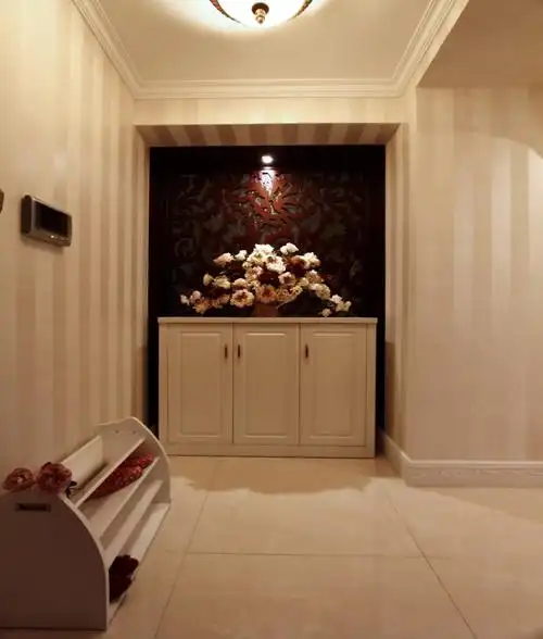 墙壁纸 玄关 吊顶图片来自上海蓝图空间在时光流逝的分享