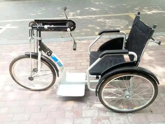 【保价30天】 老年人力手摇三轮车老年人力康复轮椅车残疾人代步车可