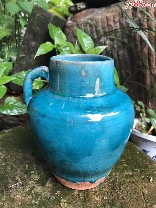 清代蓝釉罐_价格900元【山村一线收古董】_第1张_7788收藏__收藏热线