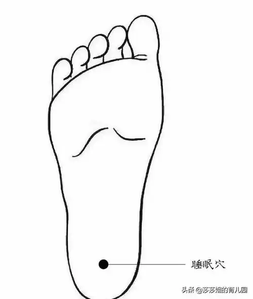 解决失眠人群的开关此穴名为小三阴大涌泉谁按谁知道