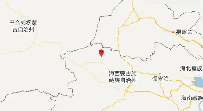 1·12青海海西州冷湖行政委员会3.3级地震