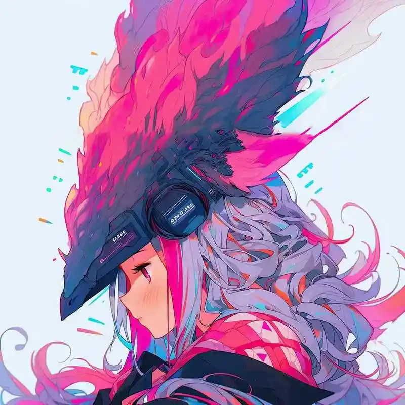 炫彩的卡通人物!#今日早安问候