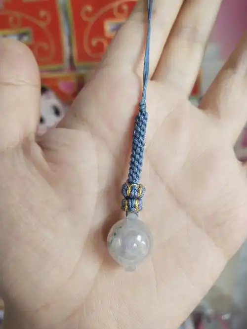 一根可以三种挂法的手机链