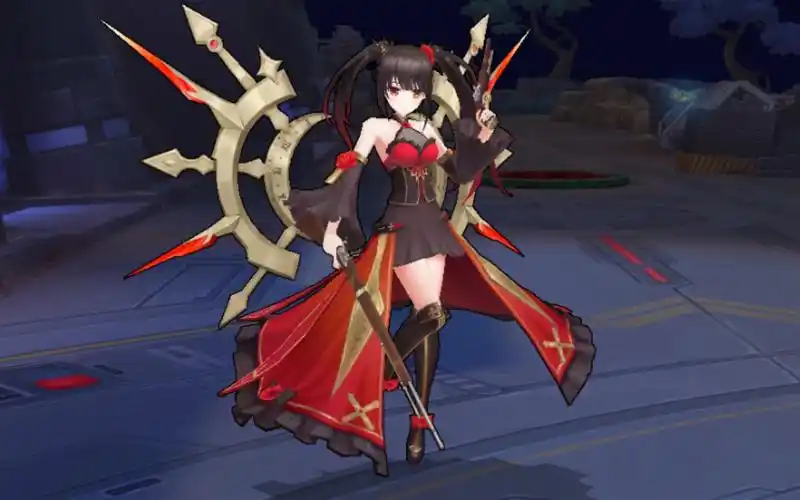 【300英雄】时崎狂三隐藏新皮肤 特效还没做好