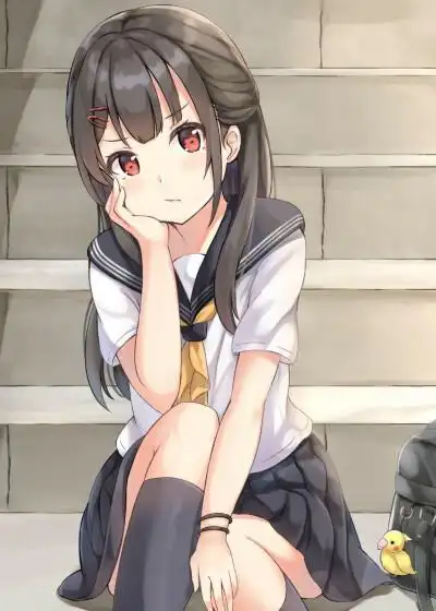 校服#二次元#女孩