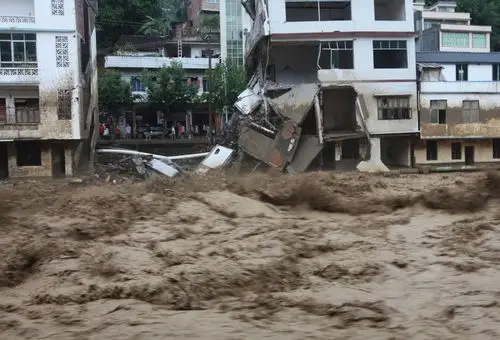贵州超大泥石流 恐怖