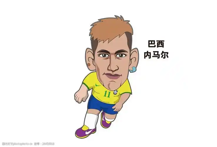 2016欧洲杯卡通球星