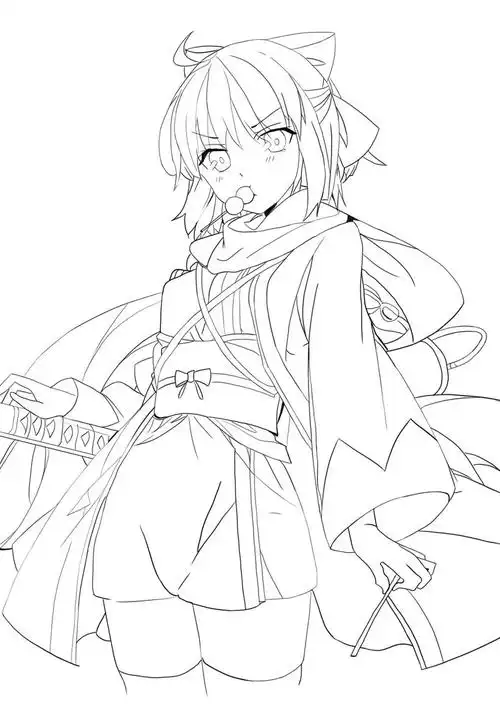 动漫社区_漫画线稿_古风插画_原画作品 - 蓝铅笔