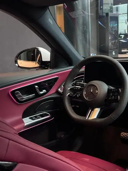 e260 红色内饰现车7515_奔驰e级社区_易车社区