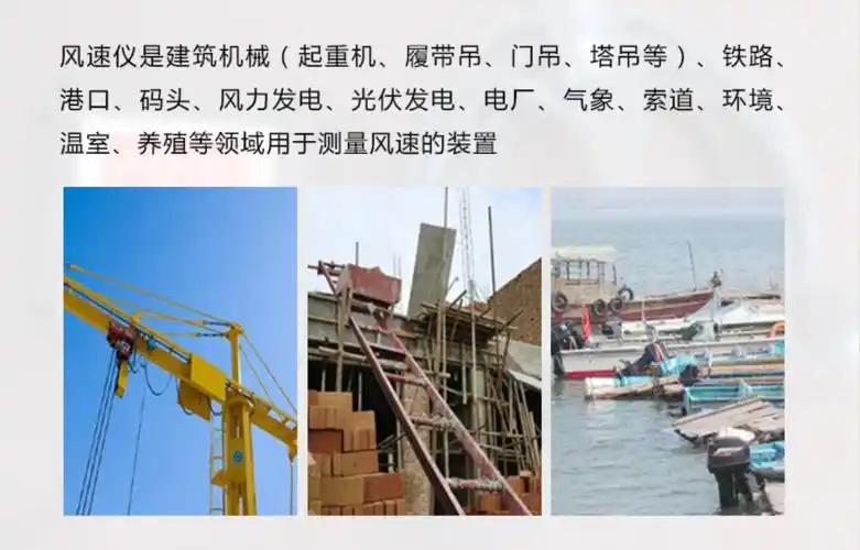 测风仪速报警仪塔吊风速仪测风速仪塔机风速仪厂家直销塔机风速仪