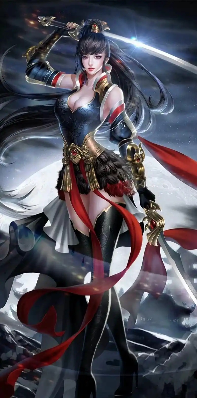 动漫战斗女图片集