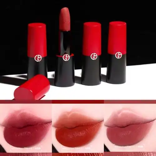 阿玛尼armani挚爱哑光丝绒口红新色 405 406 105 400红管208 209