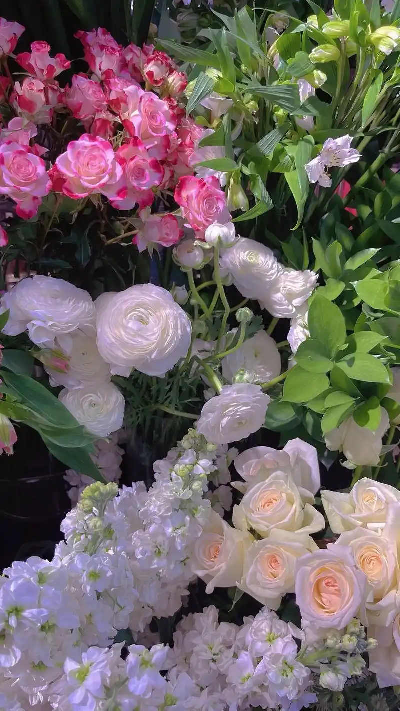 随手拍了几张花束.感觉很适合做壁纸 #治愈系 #花卉绿植 - 抖音