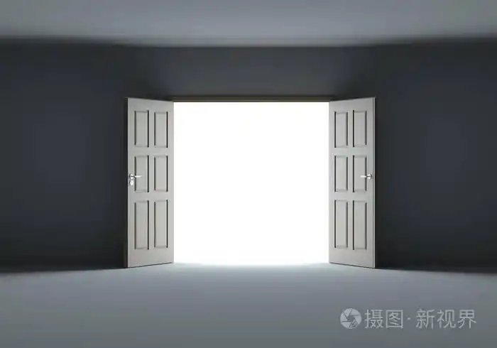 敞开大门, 在黑暗中展现明亮的光芒