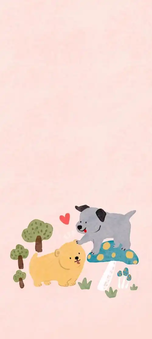 卡通小狗壁纸