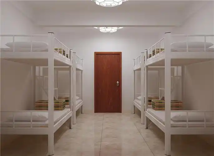 八人间上下铺床 - 宿舍床-学生宿舍床-学生宿舍铁床 - 东莞市振华家具