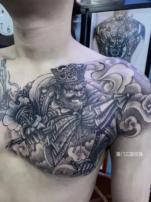 遮盖纹身 四大天王#tattoo  #纹身  #遮盖纹身  #纹身设计  #厦门纹身
