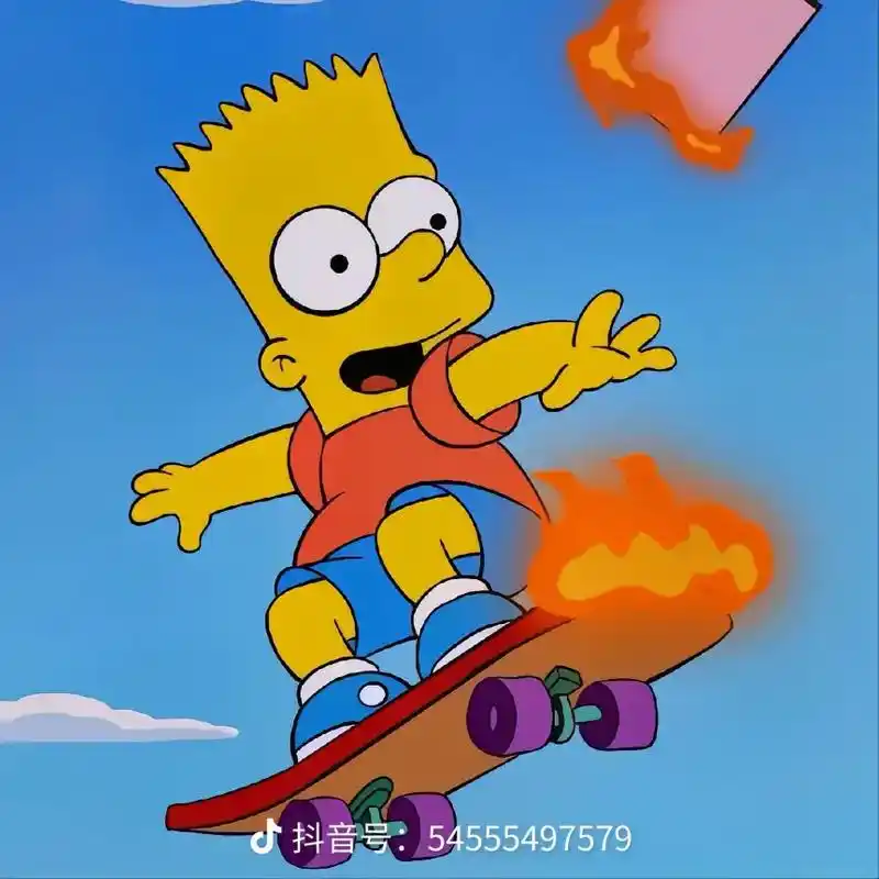 巴特#辛普森一家#优质头像 - 抖音