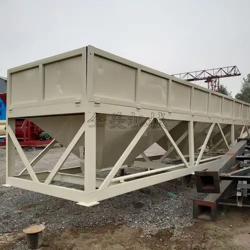 供应三仓混凝土配料仓 商混站自动配料机 砂石骨料工程配料仓