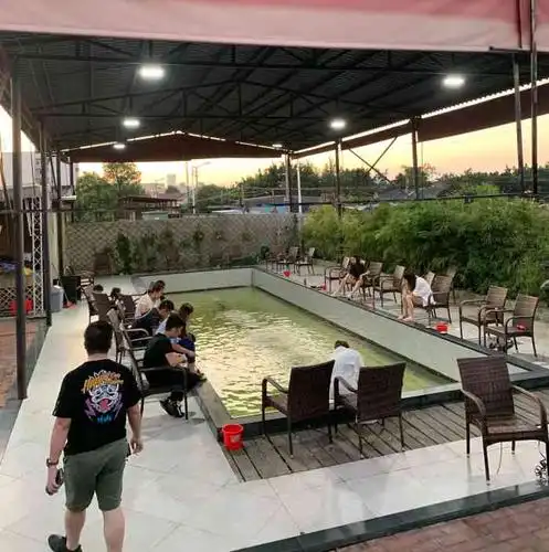 虾pa音乐主题烧烤钓虾场-"最靓虾场91环境很舒适,大爱939393.