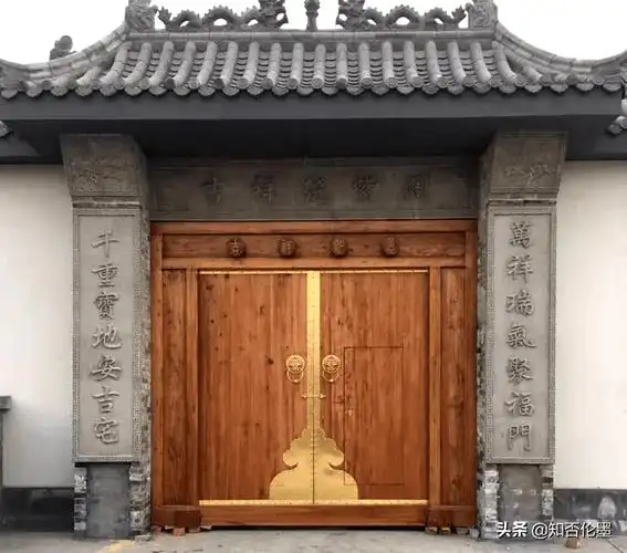 农村院门风水巧设计(农村大门风水尺寸)