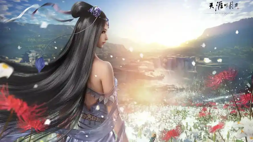 《天涯明月刀》游戏人物高清桌面壁纸