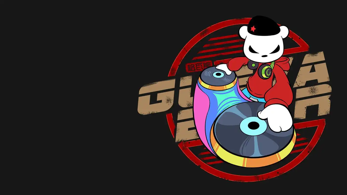 卡通,格瓦熊,卡通,壁纸格瓦熊复古潮流桌面壁纸