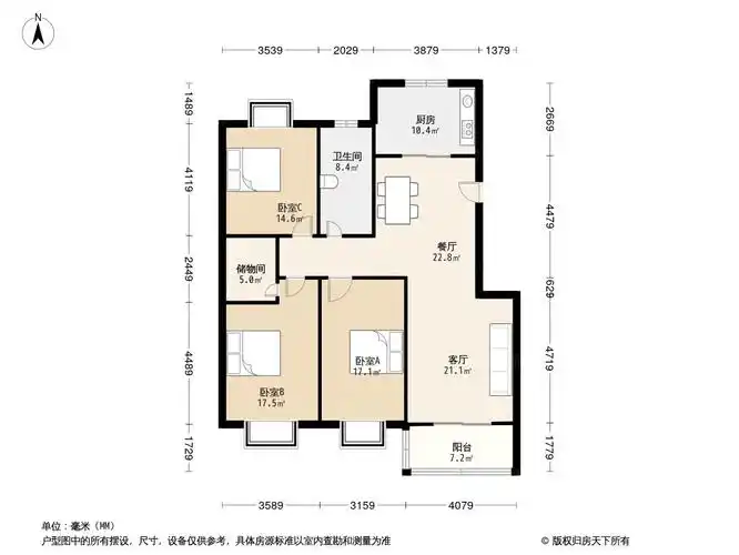 绿景家园户型图
