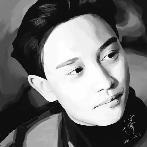 张国荣数位板绘画