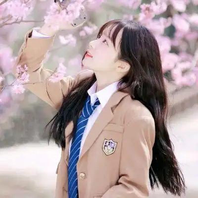 高中女生头像校服