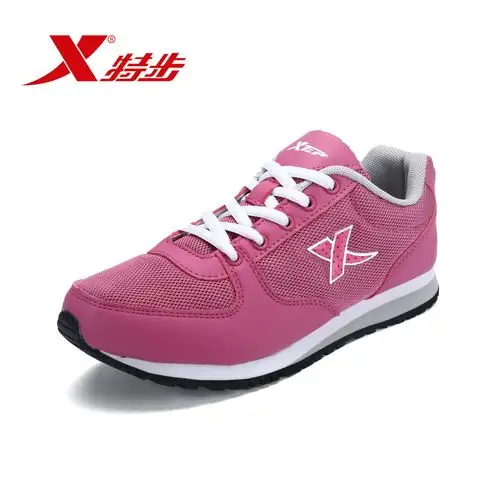 特步女鞋正品女跑鞋轻便舒适缓震耐磨时尚百搭女子休闲旅游运动鞋