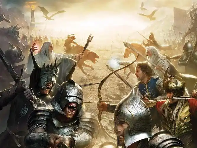 10wallpaper 游戏 壁纸 魔戒指环王游戏壁纸高清 >>壁纸下载    描述