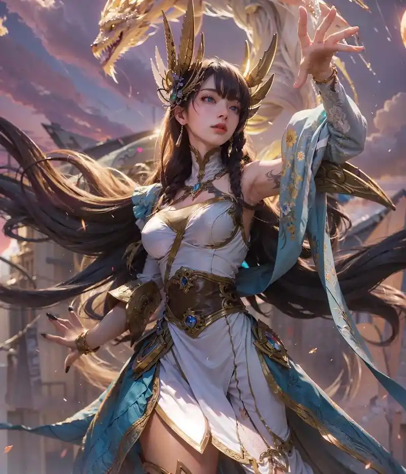 来一组刀妹艾瑞莉娅的皮肤系列,还原度还是可以的吧,艾欧尼亚, - 抖音