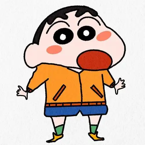 2021蜡笔小新可爱手绘头像