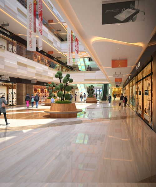 商城 效果图-建筑/空间-三维 by 啊柯 - 原创设计作品 - powerby 站酷