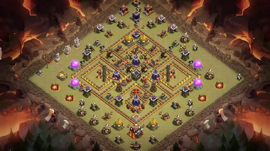 10本10本部落战,部落冲突阵型分享,10本10本部落战分享链接,10本10本