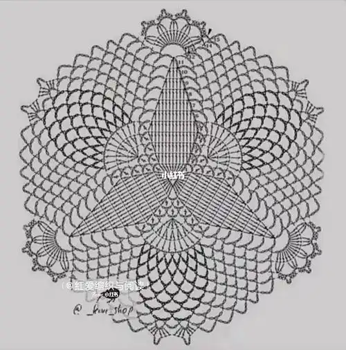 钩针单元花附图解