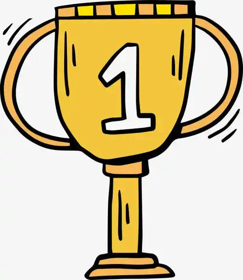 金色第一名奖杯设计素材免费下载_觅元素