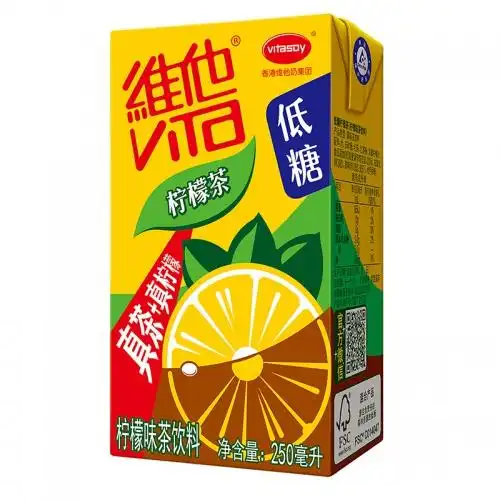 维他奶(vitasoy)柠檬味茶饮料 250ml