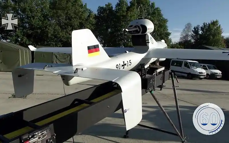 实拍德国月神luna无人机视频!