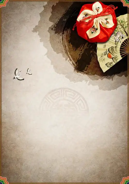 韩国特色旅游文化海报背景