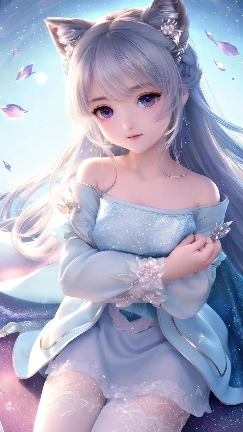 手机壁纸.#动漫少女 #手机墙纸 #甜美萝莉 #超萌 #二次 - 抖音