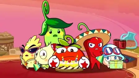 燃烧的蔬菜:小胖豆好惨啊,好好地生日会变成了小胖豆的治疗大会