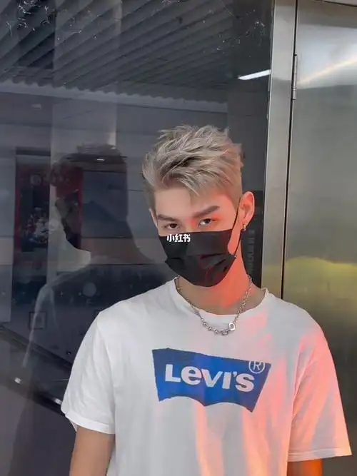 港风痞帅三七发型帅气十足发型