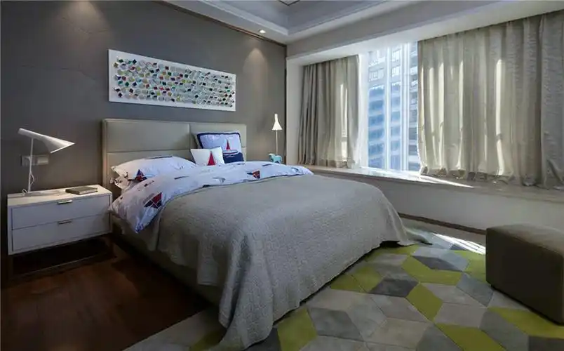 现代家居卧室装修效果图